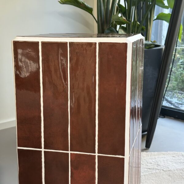 Tegeltafel Gemstone Onyx Rood OP=OP - Afbeelding 4