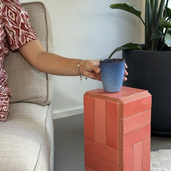 Tegeltafel Coral Roze Red Groud Edition OP=OP - Afbeelding 2