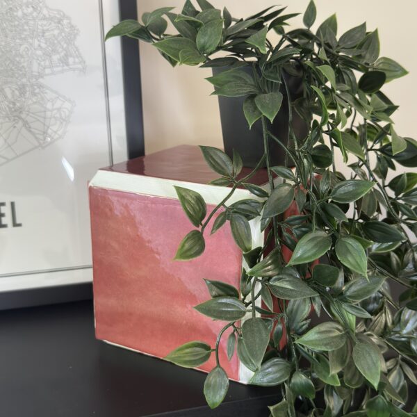 Cube Burgundy Rood - Afbeelding 2